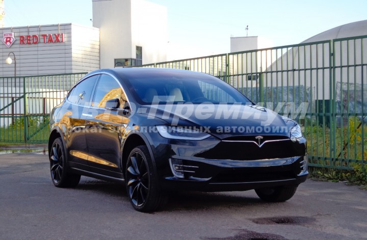 Tesla model X black